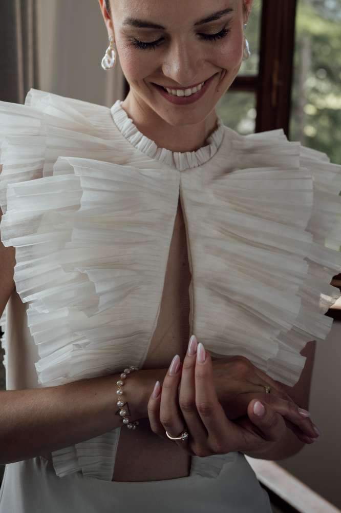 The Perfect: Perlenarmband | vergoldet, silber