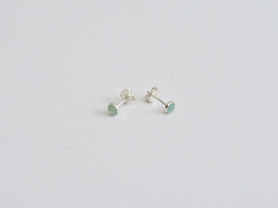 Tiny Gems: Ohrstecker silber | Perlen & diverse Halbedelsteine
