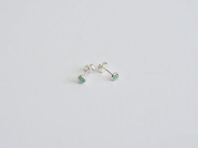 Tiny Gems: Ohrstecker silber | Perlen & diverse Halbedelsteine