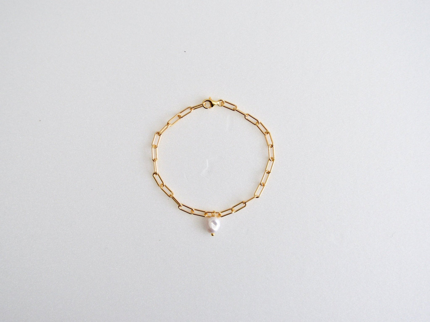 Baroque Pearls: Cooles Perlen Armband | vergoldet