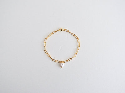 Baroque Pearls: Cooles Perlen Armband | vergoldet