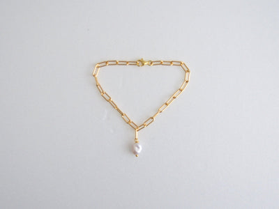 Baroque Pearls: Cooles Perlen Armband | vergoldet