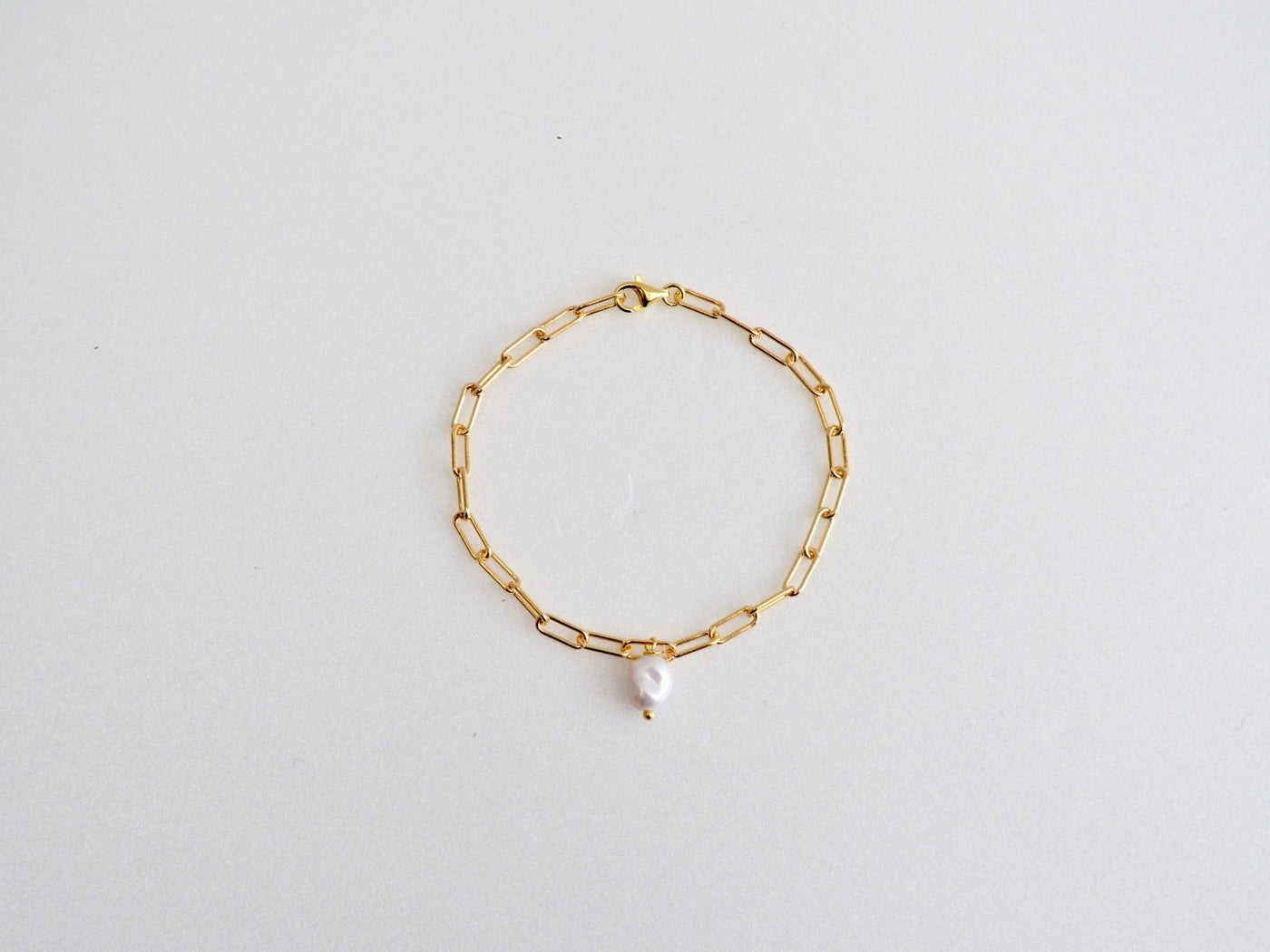 Baroque Pearls: Cooles Perlen Armband | vergoldet