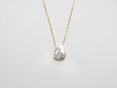 Baroque Pearls: Moderne Perlenkette 42cm + 3cm | vergoldet