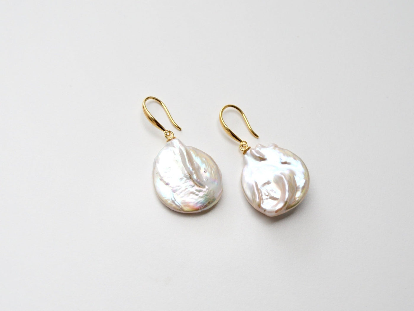 Baroque Pearls: Statement Ohrhänger mit echten Perlen | vergoldet