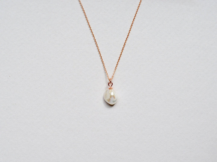 Baroque Pearls: Zarte Perlenkette | vergoldet, rosévergoldet, silbe - Mia&Martha by Katja Schmalen