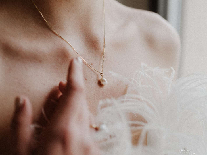 Baroque Pearls: Zarte Perlenkette | vergoldet, rosévergoldet, silber