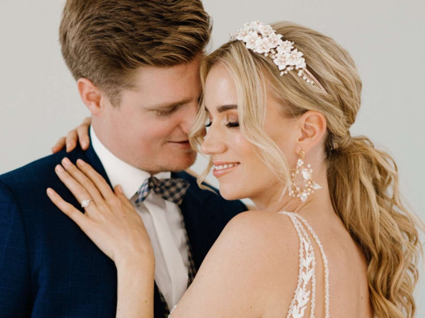 Bridal Glam Collection: Ohrringe Adèle | Farben rosé & gold