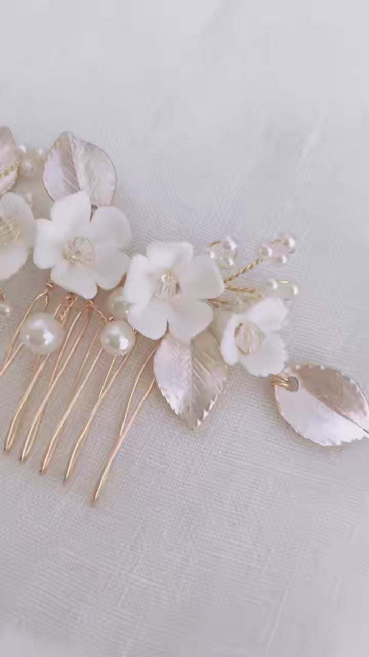 Haarkamm Claudelle | Farbe gold