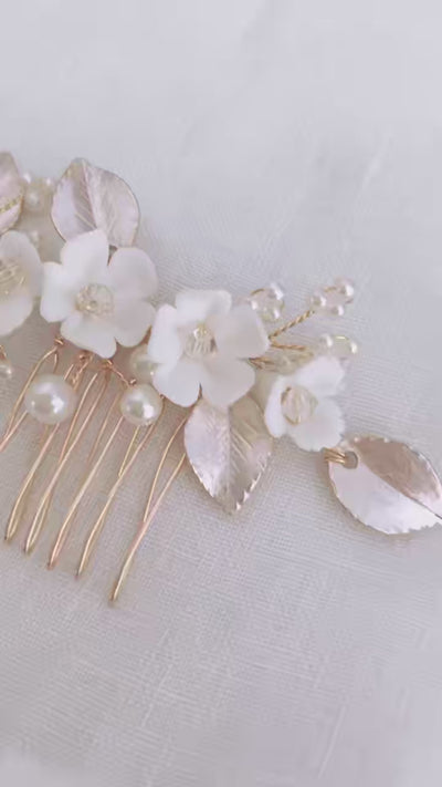 Haarkamm Claudelle | Farbe gold