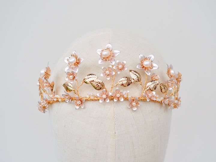 Crown Fleur | Farbe rosé & gold - Mia&Martha by Katja Schmalen