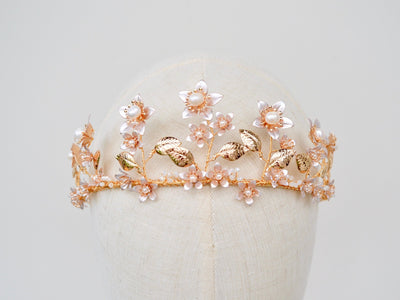 Crown Fleur | Farbe rosé & gold - Mia&Martha by Katja Schmalen