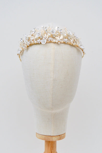 Crown Lucie | Farbe silber & gold - Mia&Martha by Katja Schmalen