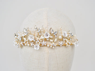 Crown Lucie | Farbe silber & gold - Mia&Martha by Katja Schmalen