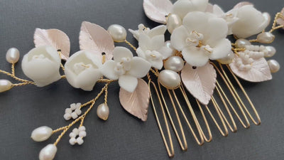 Haarkamm Emilie | Farbe gold oder silber