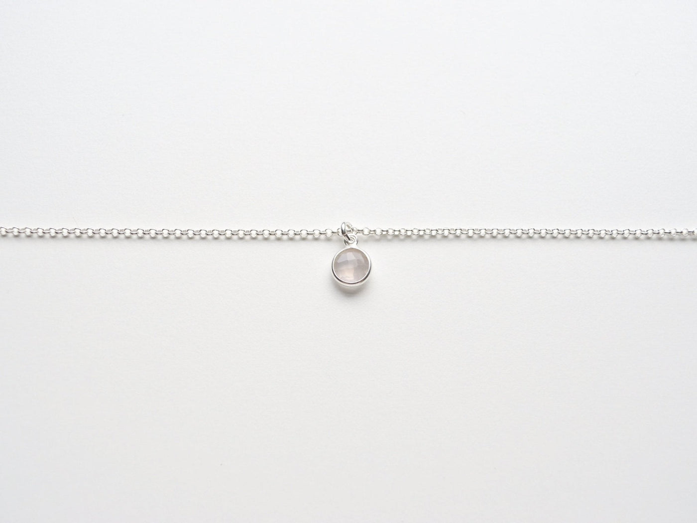 Dangling Delicate Dots: Rosenquarz Armband | vergoldet, rosévergoldet, silber