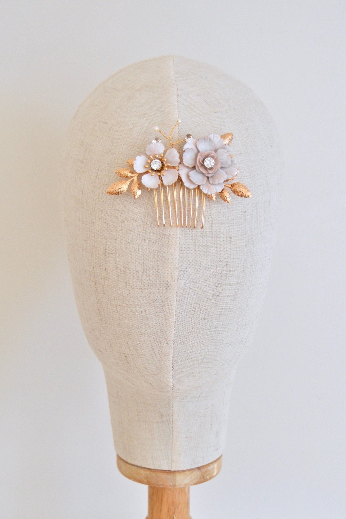 Fine Art Collection: Haarkamm Amelle | Farbe gold - Mia&Martha by Katja Schmalen