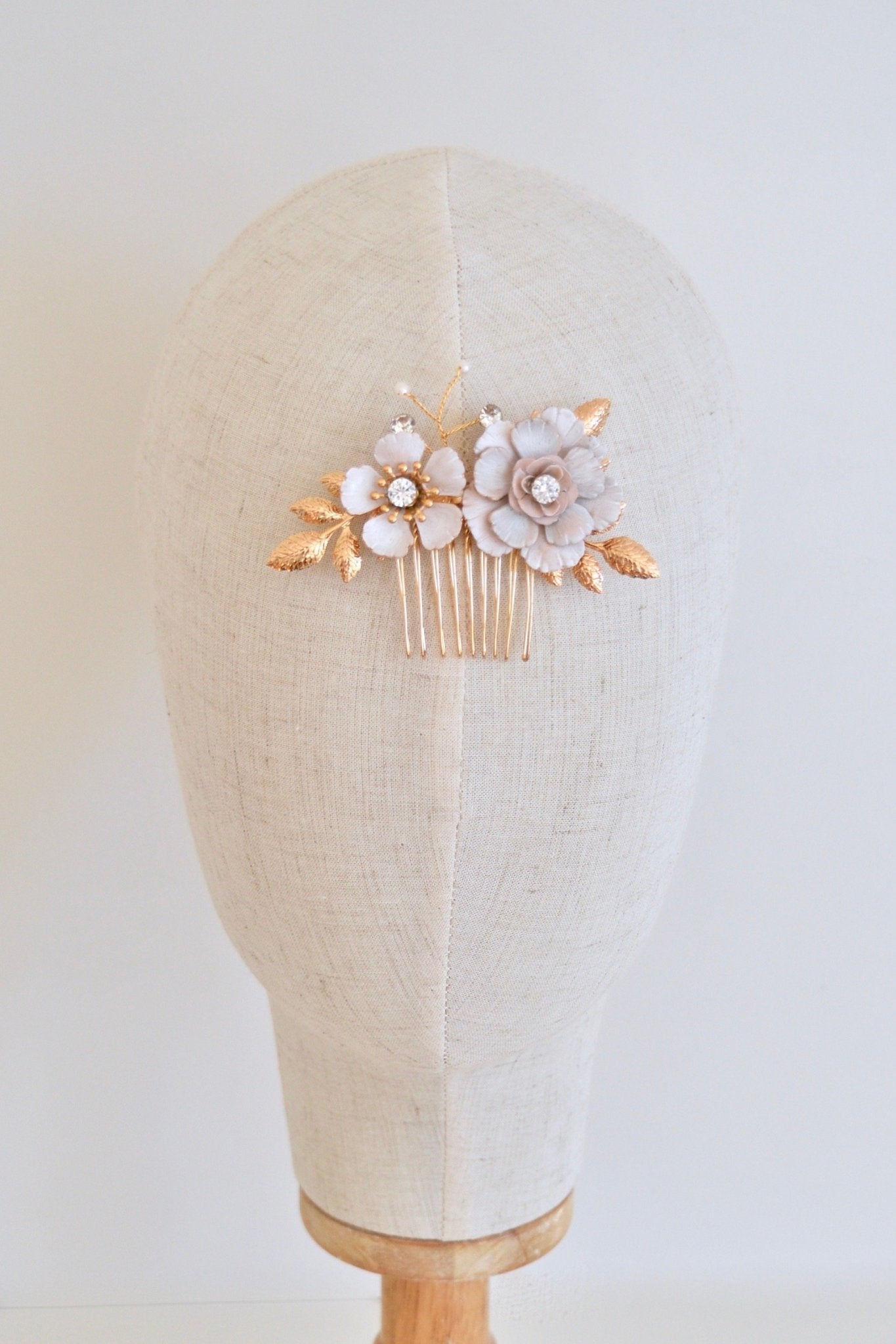 Fine Art Collection: Haarkamm Amelle | Farbe gold - Mia&Martha by Katja Schmalen