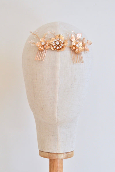 Fine Art Collection: Haarkamm Benoîte | Farbe gold - Mia&Martha by Katja Schmalen