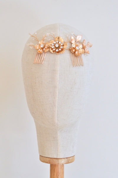 Fine Art Collection: Haarkamm Benoîte | Farbe gold - Mia&Martha by Katja Schmalen