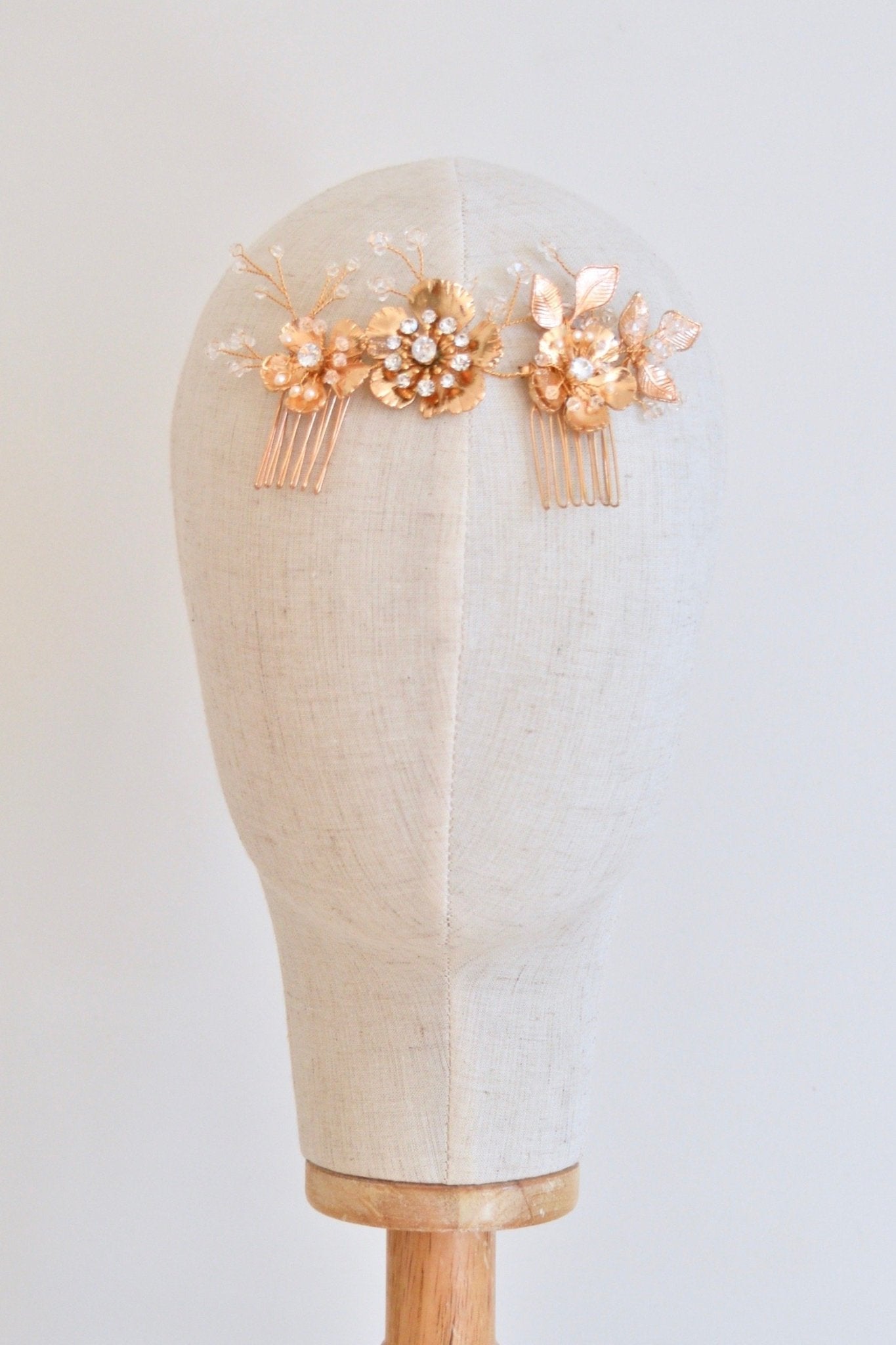 Fine Art Collection: Haarkamm Benoîte | Farbe gold - Mia&Martha by Katja Schmalen