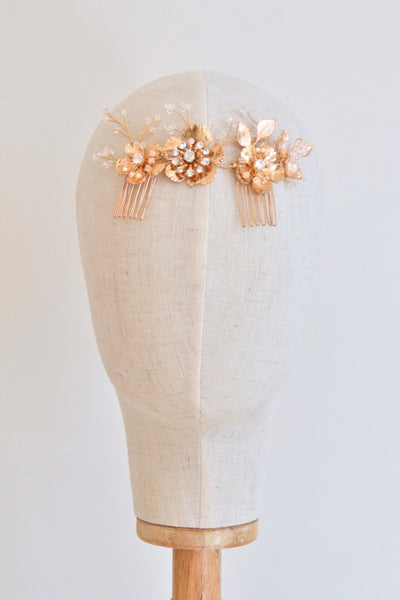 Fine Art Collection: Haarkamm Benoîte | Farbe gold - Mia&Martha by Katja Schmalen