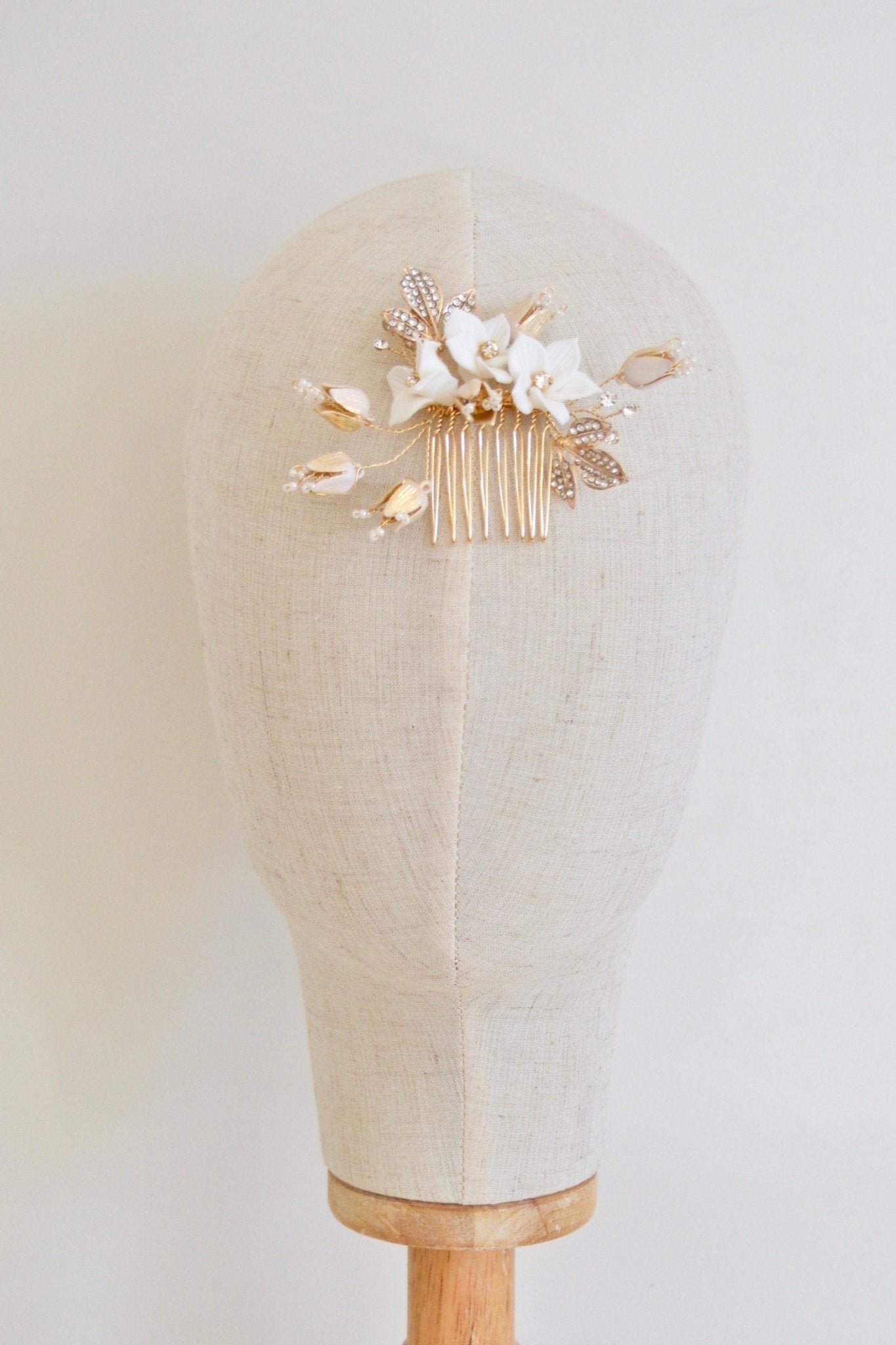 Fine Art Collection: Haarkamm Manon | Farbe gold - Mia&Martha by Katja Schmalen