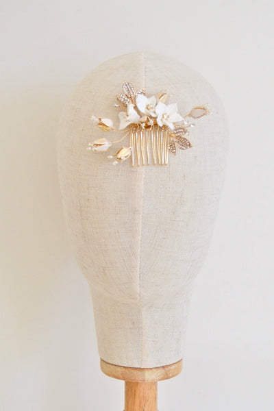Fine Art Collection: Haarkamm Manon | Farbe gold - Mia&Martha by Katja Schmalen