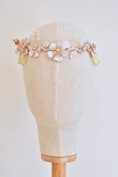 Fine Art Collection: Haarkamm Naima | Farbe gold & roségold - Mia&Martha by Katja Schmalen