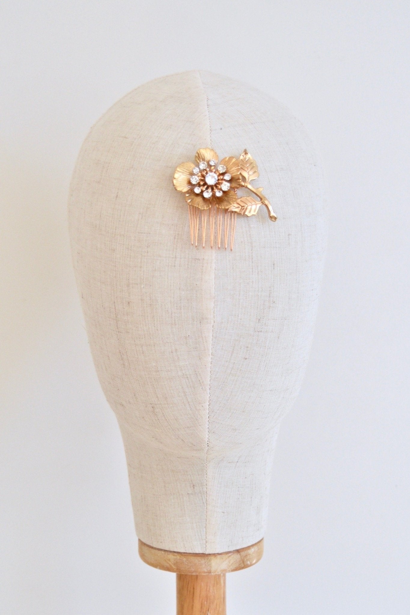 Fine Art Collection: Haarkamm Vic | Farbe gold - Mia&Martha by Katja Schmalen