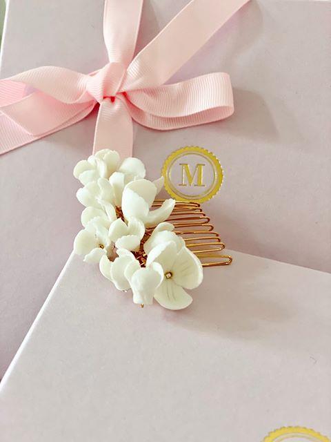 Florence: Haarkamm groß | Farbe gold - Mia&Martha by Katja Schmalen