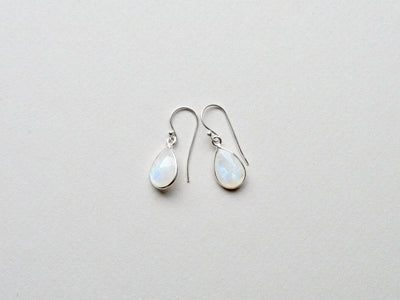 Gem Collection: Deluxe Mondstein Ohrhänger | vergoldet, rosévergoldet, silber - Mia&Martha by Katja Schmalen
