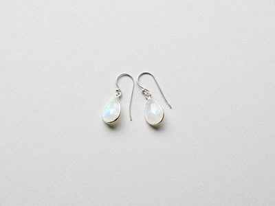 Gem Collection: Deluxe Mondstein Ohrhänger | vergoldet, rosévergoldet, silber - Mia&Martha by Katja Schmalen