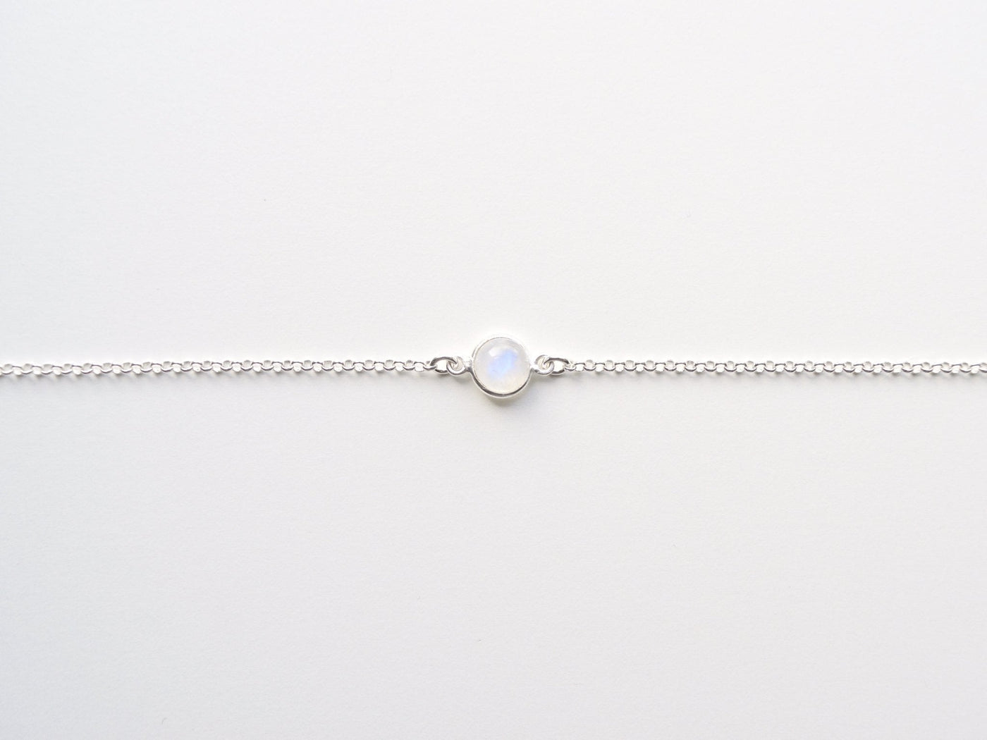 Gem Dots: Mondstein Armband | vergoldet, rosévergoldet, silber