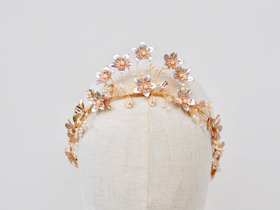 Haarband Adèle | Farbe rosé & gold - Mia&Martha by Katja Schmalen