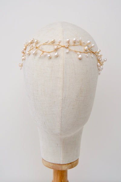 Haarband Aurélie | Farbe gold - Mia&Martha by Katja Schmalen