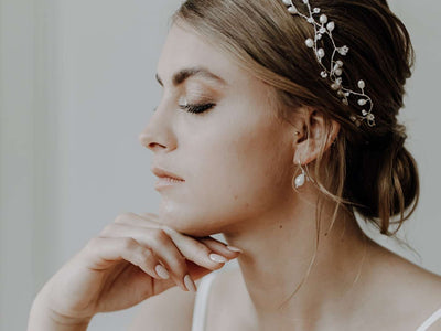 Haarband Aurélie | Farbe gold oder silber