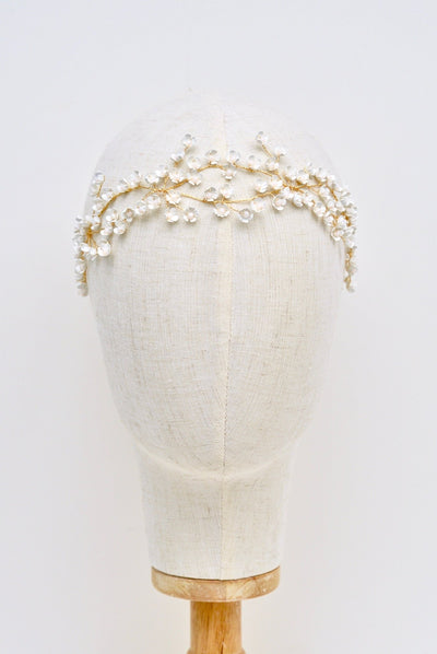 Haarband Blanche | Farbe gold - Mia&Martha by Katja Schmalen