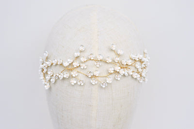 Haarband Blanche | Farbe gold - Mia&Martha by Katja Schmalen