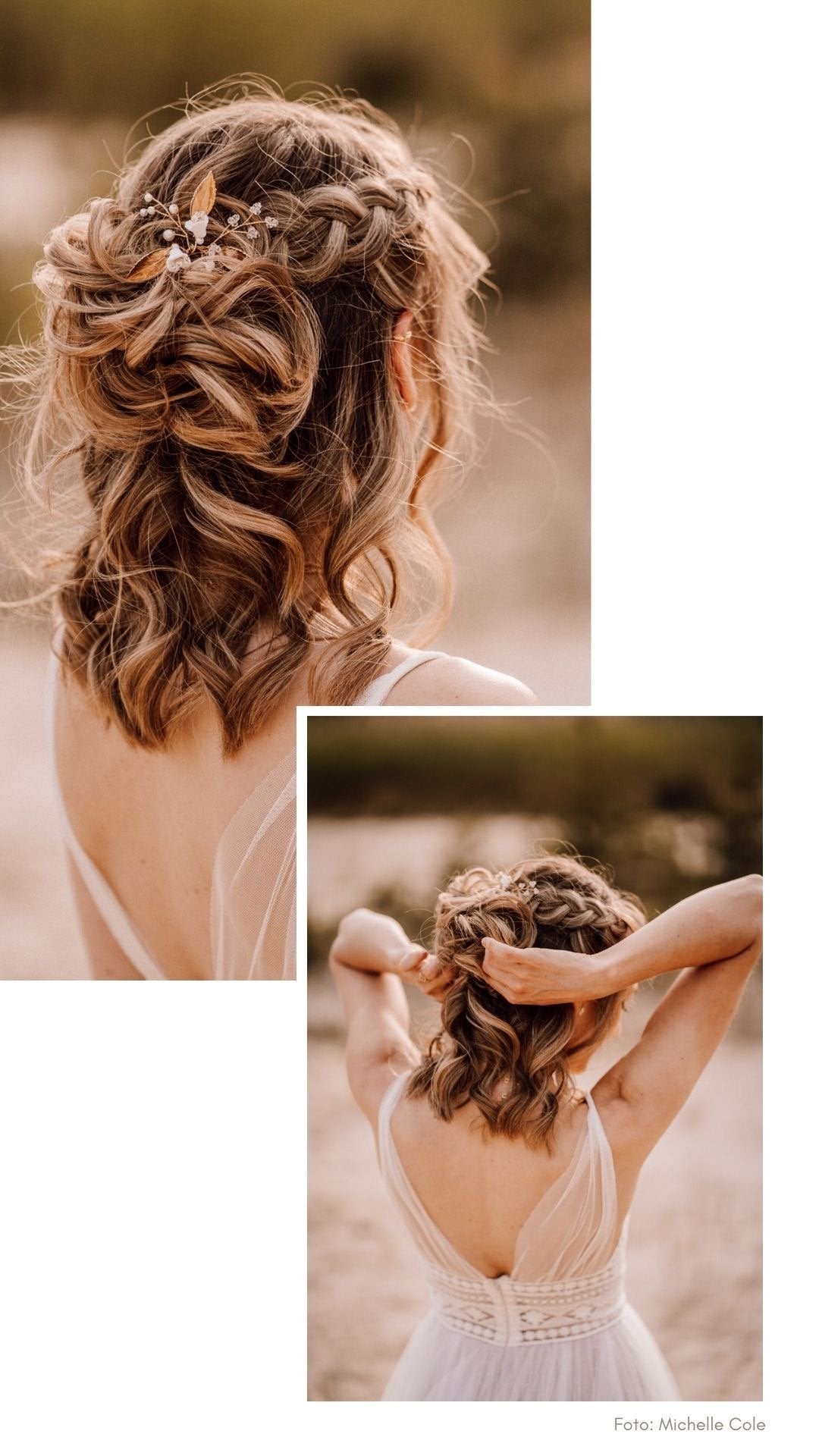 Mia&Martha Hairpin als Brautschmuck für die Haare zur Hochzeit