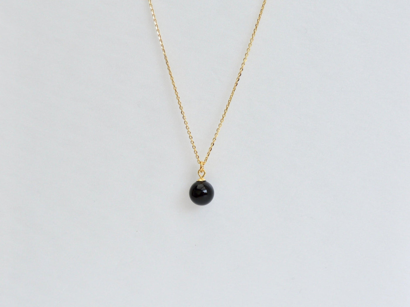 Hoops: Black Onyx Creolen  | vergoldet, rosévergoldet, silber