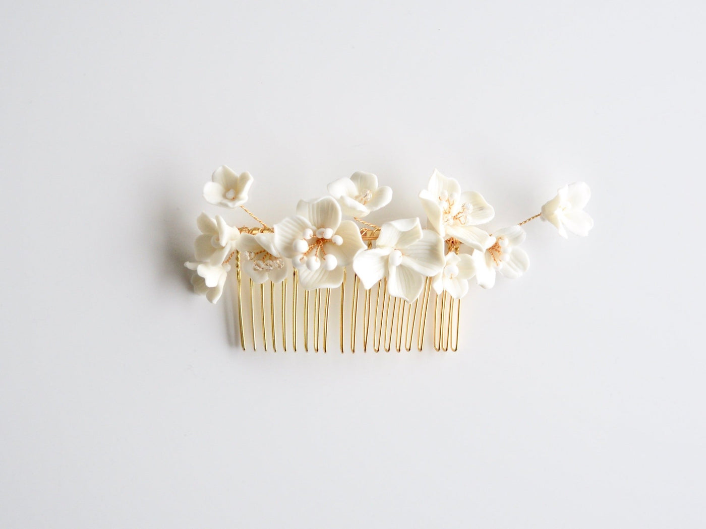 Marguerite: Haarkamm | Farbe gold oder silber