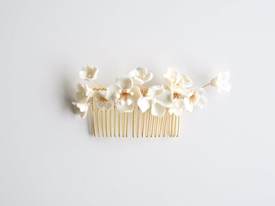 Marguerite: Haarkamm | Farbe gold oder silber