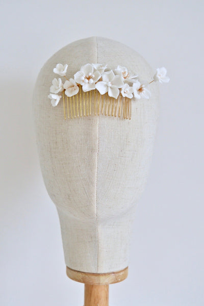 Marguerite: Haarkamm | Farbe gold oder silber