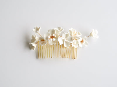 Marguerite: Haarkamm | Farbe gold oder silber
