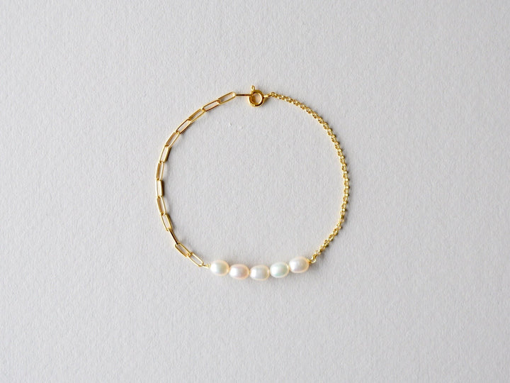 Natural Pearls: Edles Perlen Armband | vergoldet, silber - Mia&Martha by Katja Schmalen