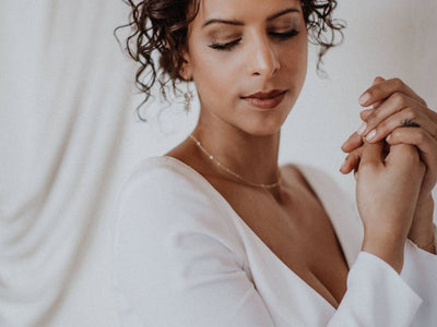 Necklace Love: Kurze Choker Kette Sparkles | vergoldet, rosévergoldet, silber - Mia&Martha by Katja Schmalen