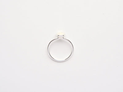 Oval: Mondstein Ring silber - Mia&Martha by Katja Schmalen