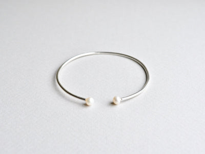 Pearl Collection: Perlen Armspange | vergoldet, rosévergoldet, silber