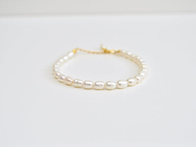 Pearl Collection: Schönes Perlenarmband | vergoldet